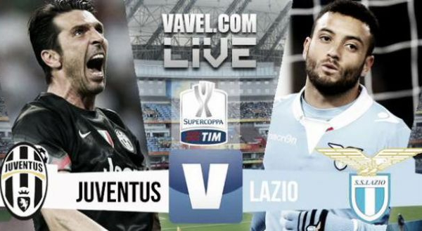 Live Juventus - Lazio, risultato Supercoppa Italiana  (2-0)