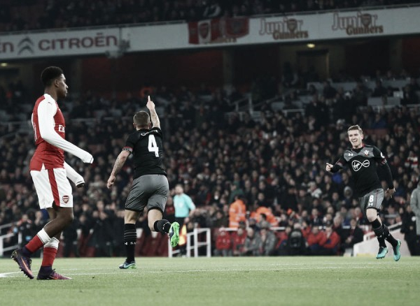 El Southampton asalta el Emirates y elimina al Arsenal de la EFL Cup