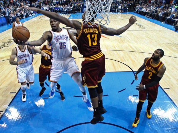Oklahoma City Thunder Snap Cleveland Cavaliers' Eight-Game Winning Streak With A 103-94 Victory