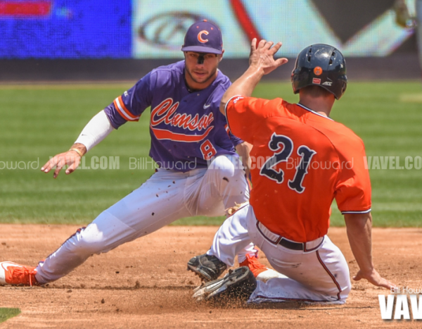 2016 ACC Baseball Tournament: #6 Clemson upsets #3 Virginia 5-4 with ninth inning tally