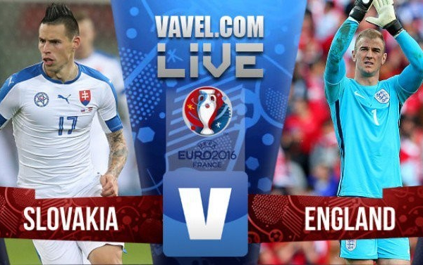 Risultato live Slovacchia-Inghilterra in Euro 2016 (0-0): reti bianche a Saint-Etienne