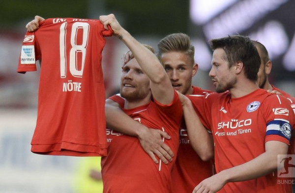 SV Sandhausen 1-3 Arminia Bielefeld: Voglsammer lifts Bielefeld out of bottom three