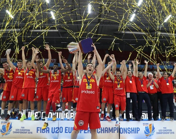Europeo FIBA U20, Helsinki - In finale vince la Spagna sulla Lituania, podio alla Turchia. Italia quinta