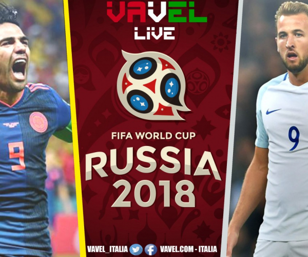 Russia 2018 LIVE, Colombia-Inghilterra in diretta (1-1);  Dier ai rigori regala i quarti all'Inghilterra! (3-4 DCR)