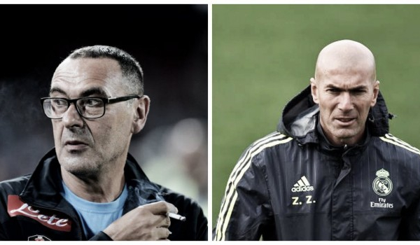 Verso Real Madrid - Napoli, Sarri vs Zidane: la saggezza sfida storia e blasone