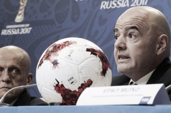 Confederations Cup, Infantino soddisfatto: "Il VAR è un successo"