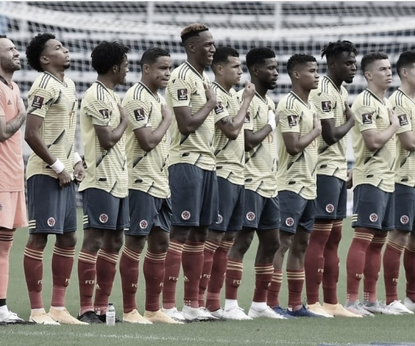 Puntuaciones del equipo colombiano tras su derrota contra Uruguay