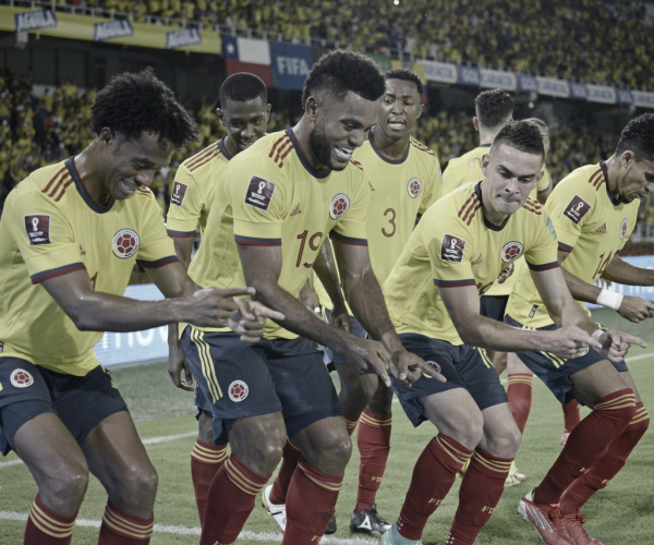 Colombia le ganó a Chile y mantiene vivo el sueño de ir a Catar 2022