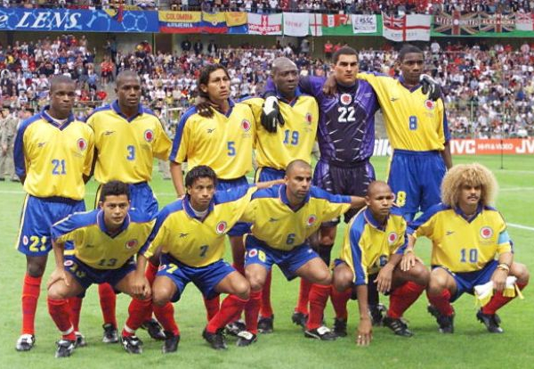 Historia de Colombia en los mundiales: Francia 1998