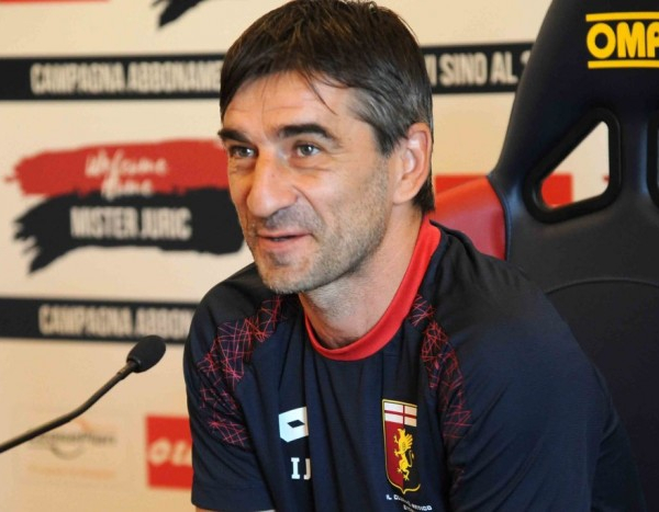 Genoa, Juric: "La Lazio è di un altro livello qualitativamente e numericamente"