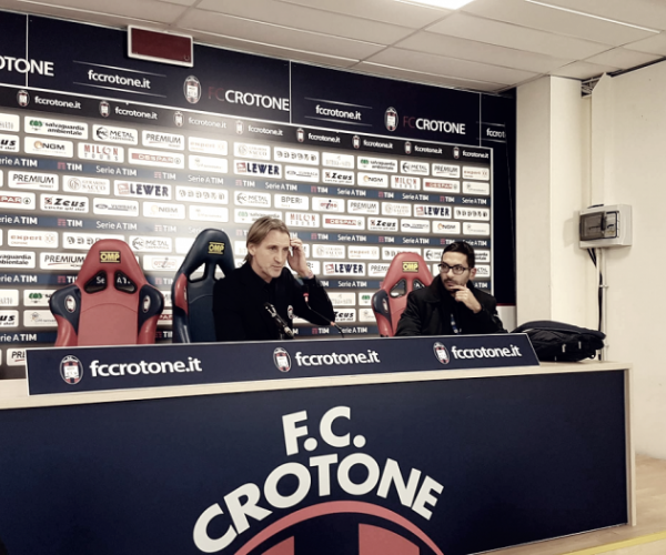 Crotone - Nicola:"Non siamo stati capaci di gestire emotivamente la partita"