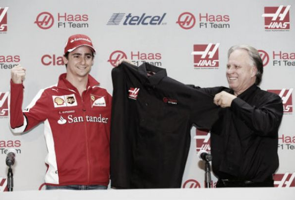 Esteban Gutiérrez es piloto oficial del equipo Haas