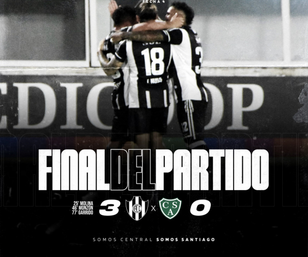 Central Córdoba goleó 3-0 a Sarmiento de Junín
