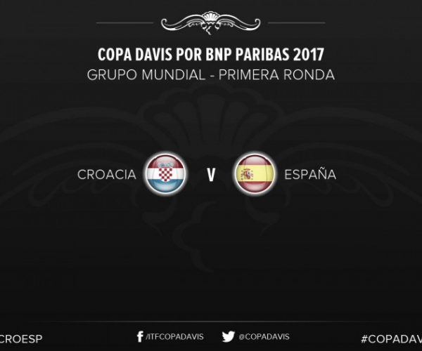 Croacia será el rival de España en Copa Davis 2017