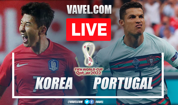 South Korea 2-1 Portugal in FIFA World Cup Qatar 2022