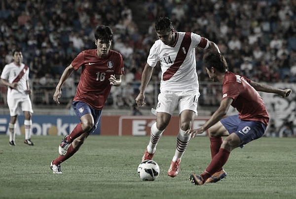 Resumen y goles: Corea del Sur 0-1 Perú en Partido Amistoso