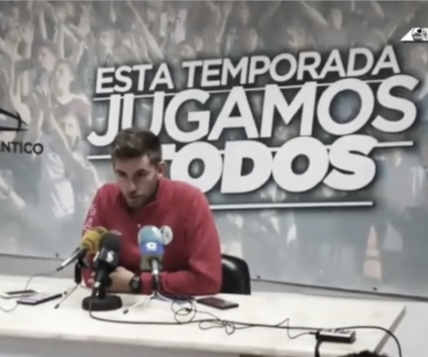 Pablo Cortés: “Va a ser un partido muy complicado, son muy fuertes en casa"