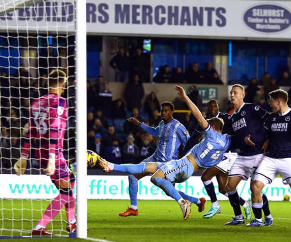 Highlights and goals of Coventry City 2-1 Millwall in EFL Championship