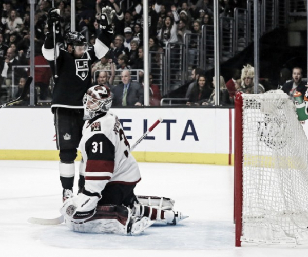 Arizona Coyotes get humiliated by Los Angeles Kings
