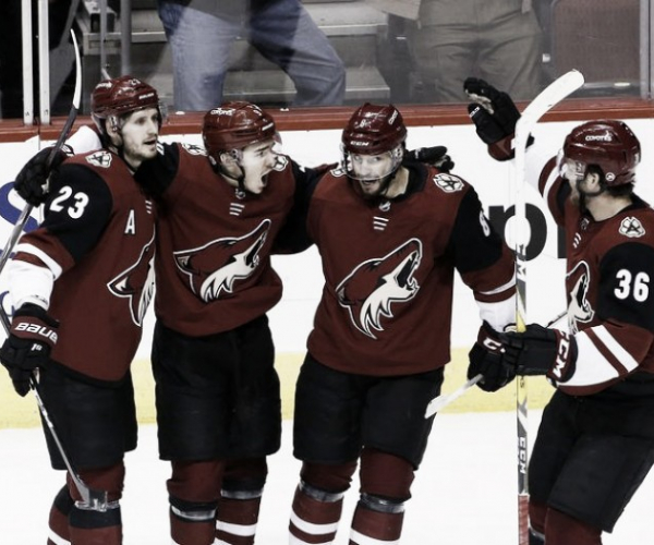 Arizona Coyotes: On a roll with third straight win