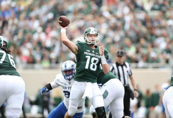 Strong First Half Leads #4 Michigan State Spartans To 35-21 Win Over Air Force Falcons