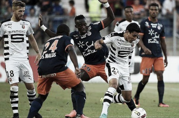 Montpellier 1-1 Rennes: Game of two halves in the south of France