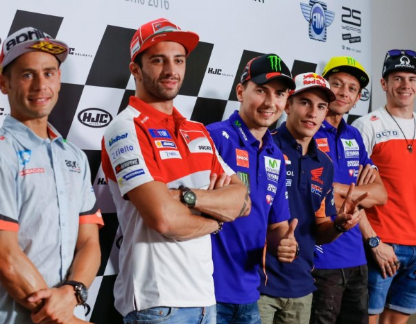 Brno, la conferenza stampa dei piloti MotoGP