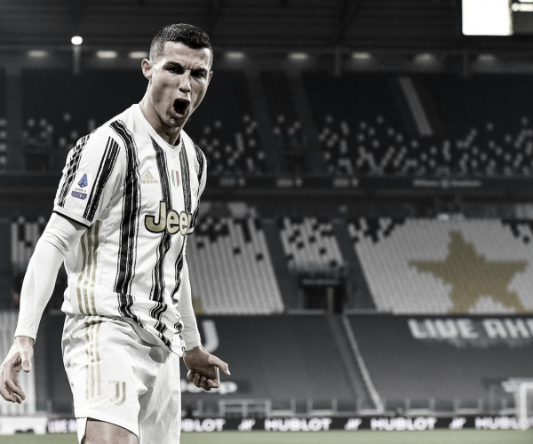 Com dois gols de Cristiano Ronaldo, Juventus vence Crotone e entra no G-4 da Serie A