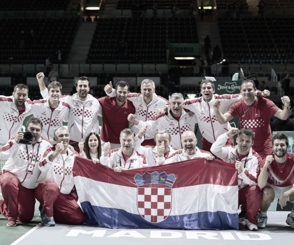 Croácia supera Sérvia de Djokovic e volta à final da Davis Cup após três anos