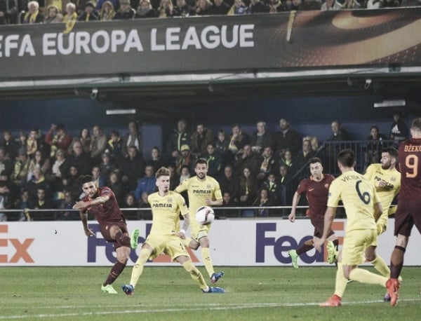 Europa League - Emerson la sblocca, Dzeko fa tripletta: la Roma vede gli ottavi, 0-4 al Villarreal