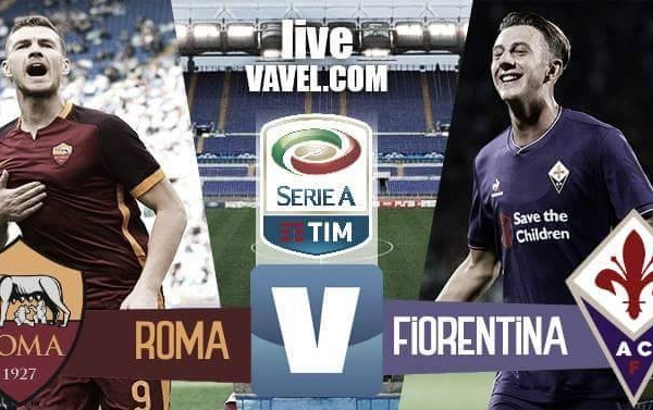 Risultato Roma-Fiorentina in Serie A 2016/17 (4-0): Dzeko x2, in mezzo Fazio e Nainggolan