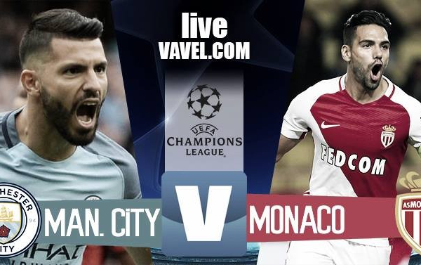Terminata Manchester City - AS Monaco in Champions League 2016/17 (5-3): Aguero decisivo