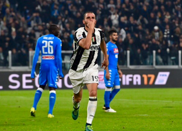La Juve trionfa sul Napoli: le parole di Bonucci ed Allegri nel post-gara