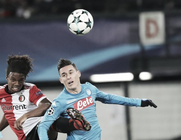 Champions League - Napoli, il miracolo non riesce, sconfitta col Feyenoord e brutte notizie da Donetsk (2-1)