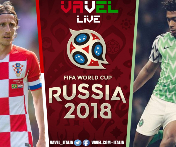 Risultato Croazia - Nigeria in diretta, LIVE Mondiali Russia 2018 - Etebo (og), Modric (r) (2-0)