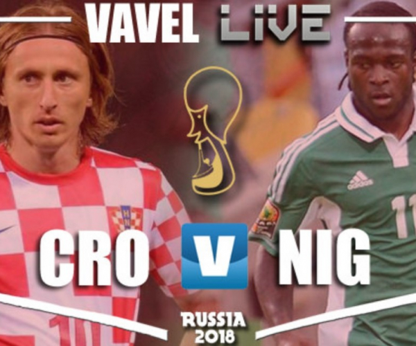 As it happened: A goal either side of half-time sees Croatia top Group D after Nigeria triumph