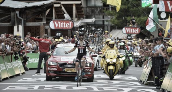 Tour de France, Geschke trionfa a Pra Loup. Van Garderen si ritira, Contador cade in discesa. Froome resiste a Quintana
