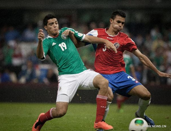 Resultado Costa Rica - México en Eliminatorias 2014 (2-1)