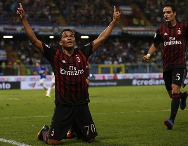 Bacca salva il Milan, la Sampdoria resta al palo (0-1)