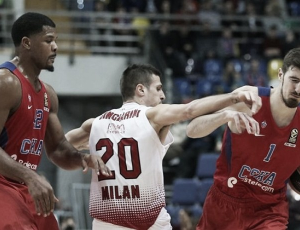 Turkish Airlines EuroLeague - Milano alla prova CSKA, Olympiacos a Vitoria