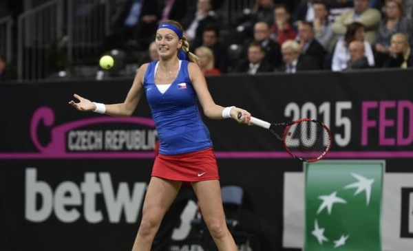 Fed Cup: Kvitova porta il primo punto alla Rep.Ceca