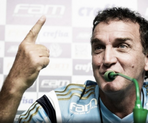 Cuca tenta afastar fraco retrospecto como treinador diante do Santos