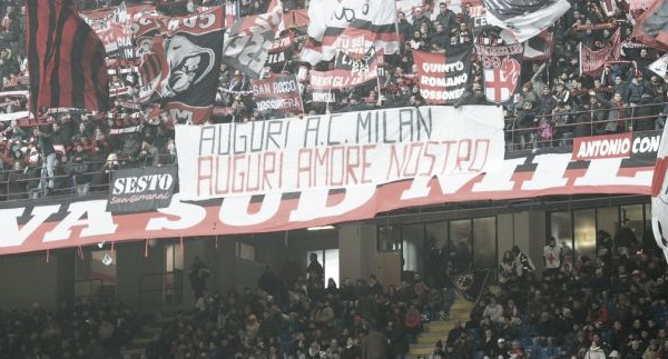 La Curva Sud alza la voce: "Al raduno del Milan noi non ci saremo"