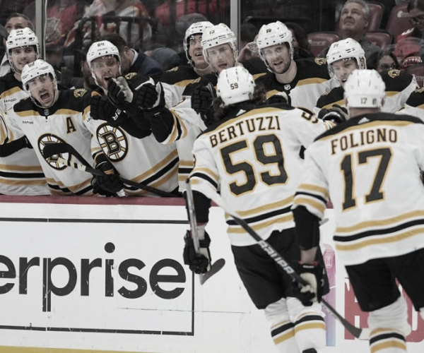 Gols e melhores momentos Boston Bruins x Florida Panthers pela NHL (3-4)