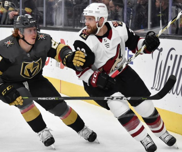 Arizona Coyotes defeat Vegas Golden Knights 5-2 on the road