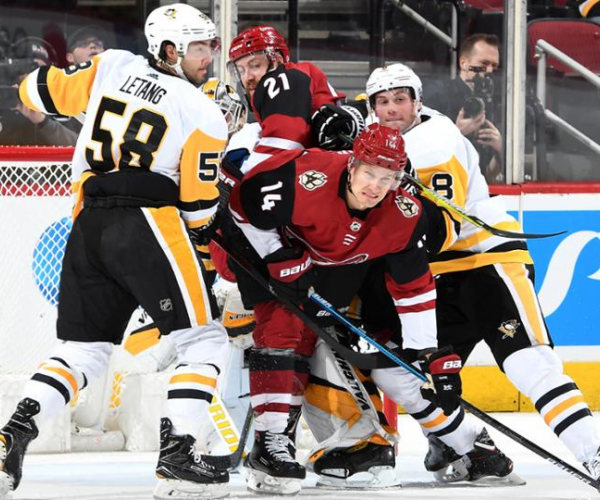 Pittsburgh Penguins too strong for surging Arizona Coyotes 