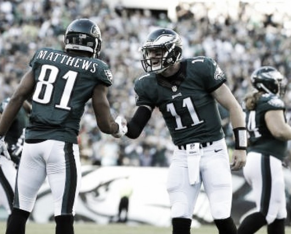 The Philadelphia Eagles run riot over the Pittsburgh Steelers in the battle of Pennsylvania