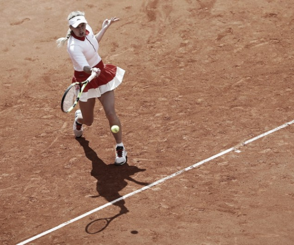 WTA Prague: Caroline Wozniacki cruises through to the second round
