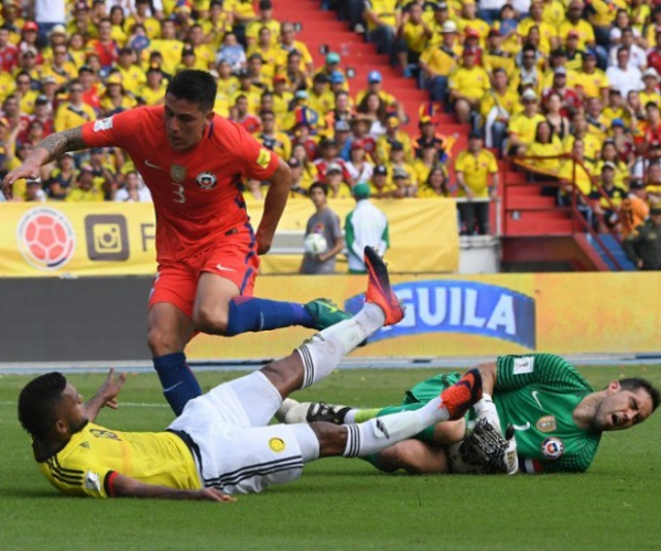 Qualificazioni Russia 2018, Colombia e Cile non si fanno male: 0-0 al Metropolitano