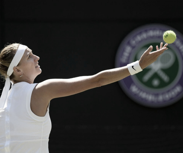 Kvitova sigue en Wimbledon